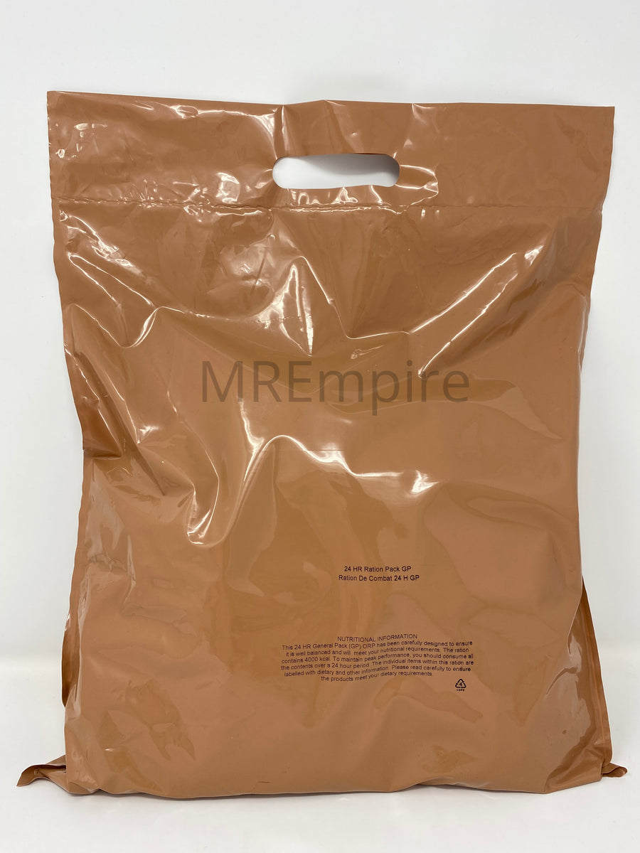 British Army MRE ORP Ration and cases from £13.99